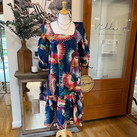 FARM Rio Anthropology Toucans Dress, Large, EUC - Picture 14 of 16